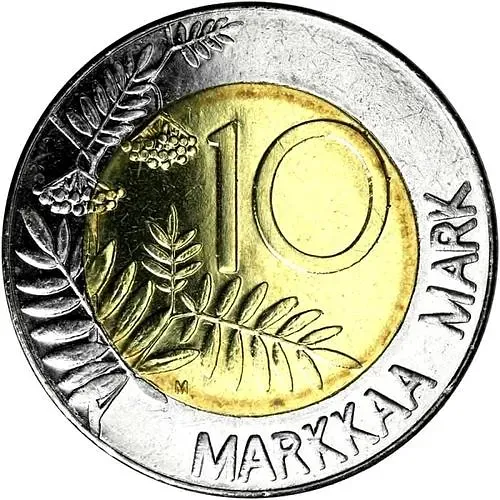 10 марок 2001, M [Финляндия]