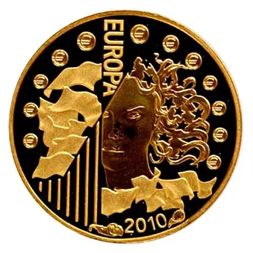 5 евро 2010, 1100 лет аббатству Клюни [Франция]