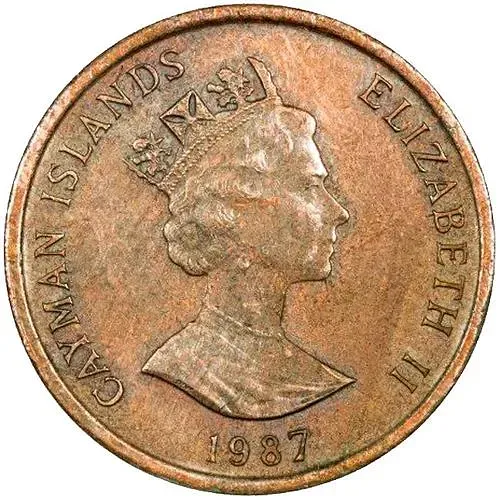 1 цент 1987 [Каймановы острова]