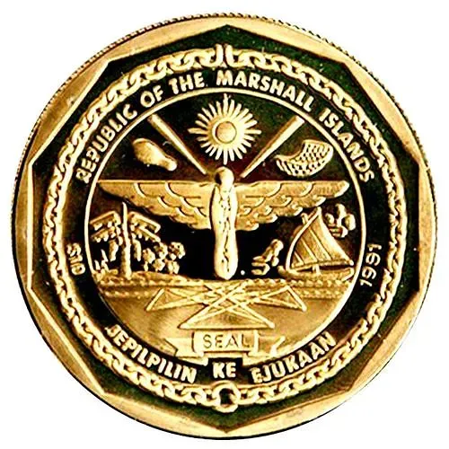 10 долларов 1991, Consolidated PBY Catalina [Маршалловы Острова]