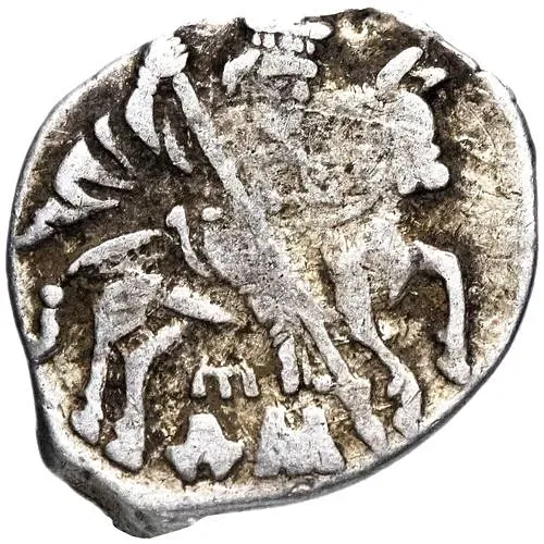 Kopeck of Ivan IV Vasilyevich the Terrible 1547-1584, Ya/DM [Novgorod]