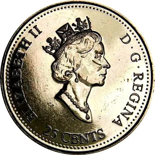 25 центов 1999, Миллениум - Июнь 1999, От побережья до побережья [Канада]