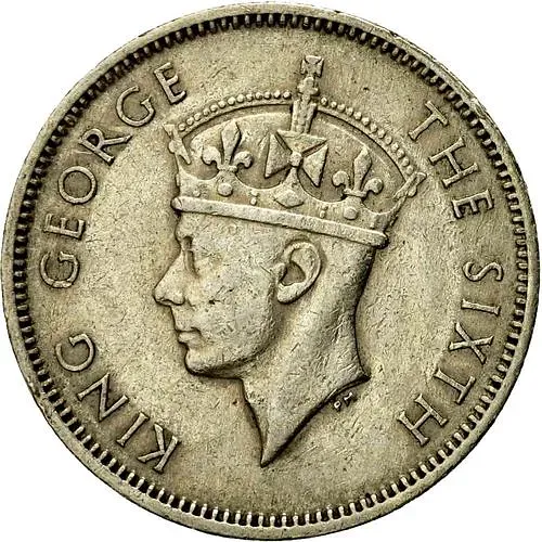 1/2 рупии 1950 [Маврикий]