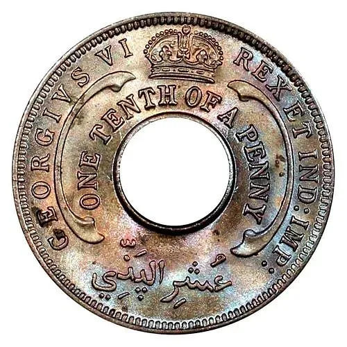 1/10 пенни 1945 [Британская Западная Африка]