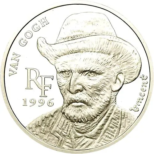 10 франков 1996, Сокровища европейских музеев - Винсент ван Гог [Франция]