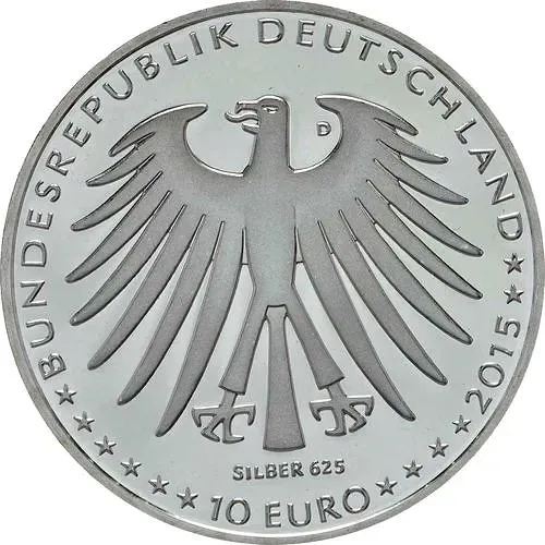 10 евро 2015, Сказки братьев Гримм - Спящая красавица [Германия]