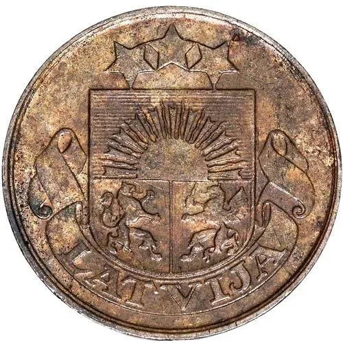 1 сантим 1922 [Латвия]