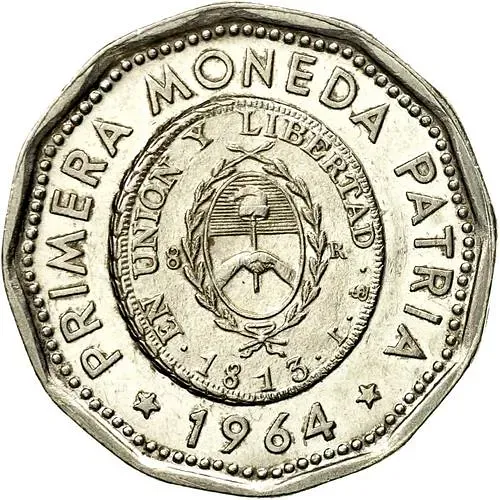 25 песо 1964 [Аргентина]