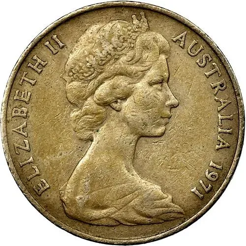 20 центов 1971 [Австралия]