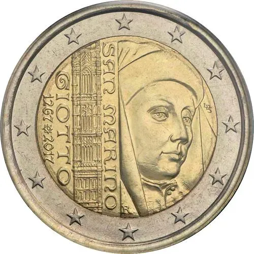 2 евро 2017, Джотто [Сан-Марино]