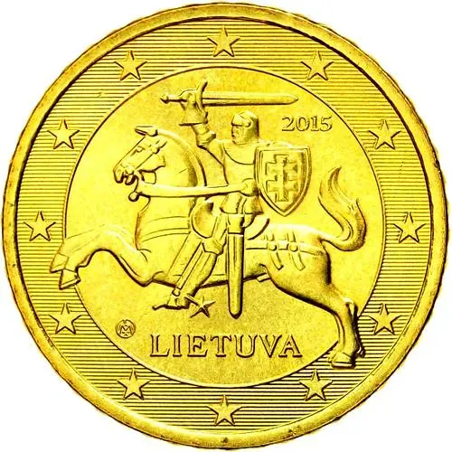 50 евроцентов 2015-2019 [Литва]