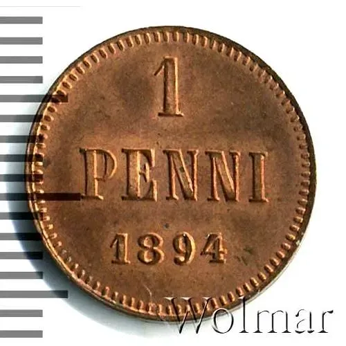 1 пенни 1894
