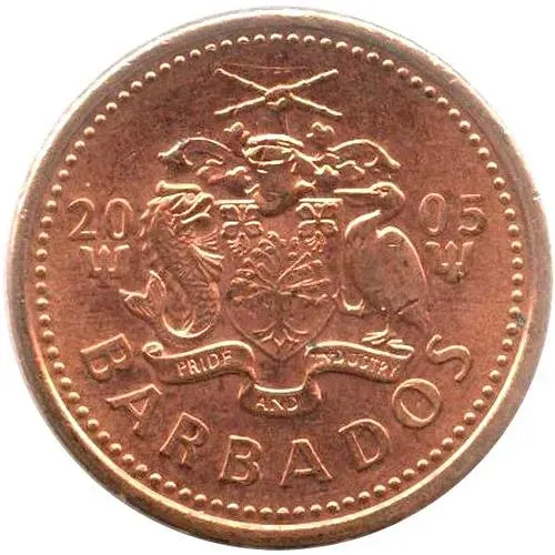 1 цент 2005, Барбадос [Барбадос]