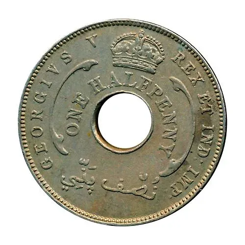 1/2 пенни 1935 [Британская Западная Африка]