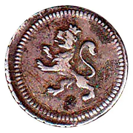 ¼ реала 1810-1823 [Перу]