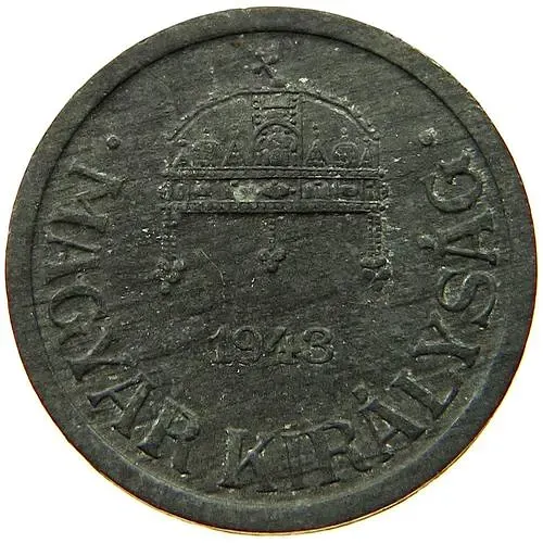 2 Fillér 1943 [Hungary]