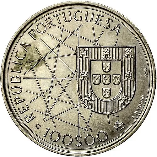 100 эскудо 1989, Азорские острова [Португалия]