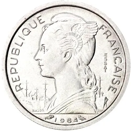 1 франк 1964 [Коморские острова]