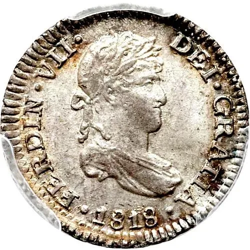 ½ реала 1811-1821 [Перу]