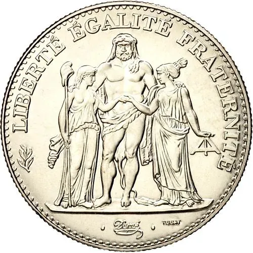 5 франков 1996, 200 лет французскому десятичному франку [Франция]