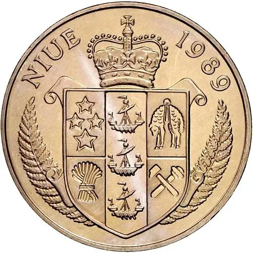 5 долларов 1989, теннис [Ниуэ]