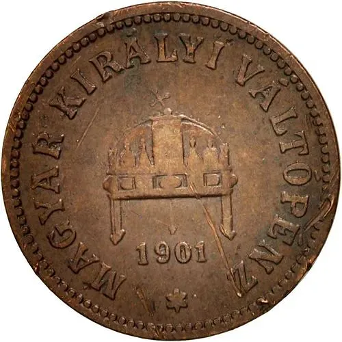 2 Fillér 1901 [Hungary]