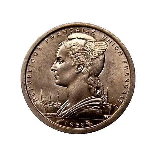 1 франк 1958 [Мадагаскар]