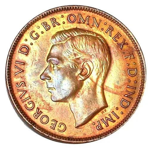 1 пенни 1938 [Австралия]