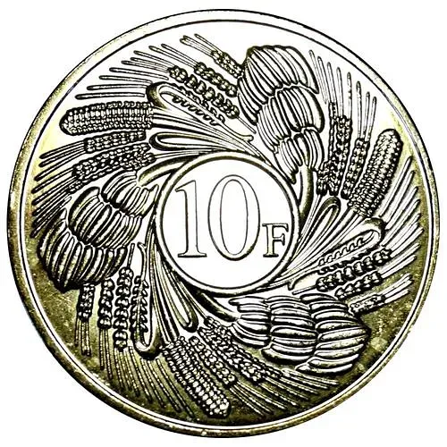10 франков 2011 [Бурунди]