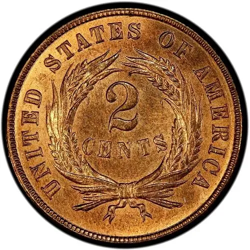 2 цента 1870 [США]