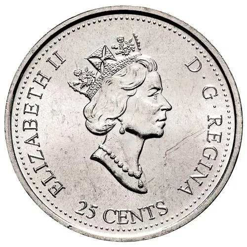 25 центов 2000, Миллениум - Природное наследие [Канада]