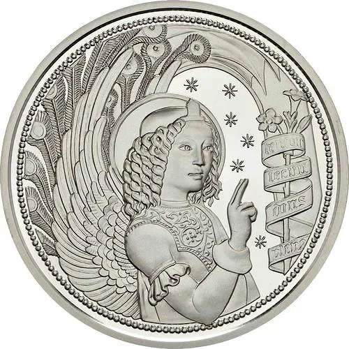 10 евро 2017, Посланники небес - Архангел Гавриил, Серебро [Австрия]