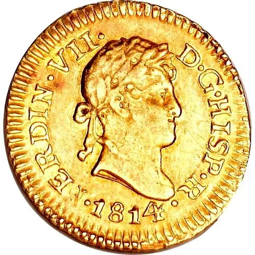 ½ эскудо 1814-1821 [Перу]