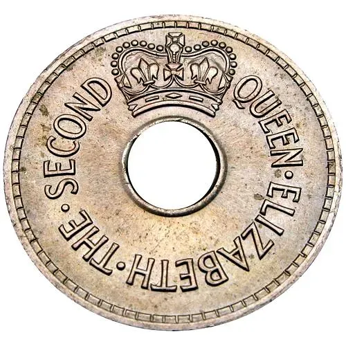 1 пенни 1968 [Фиджи]