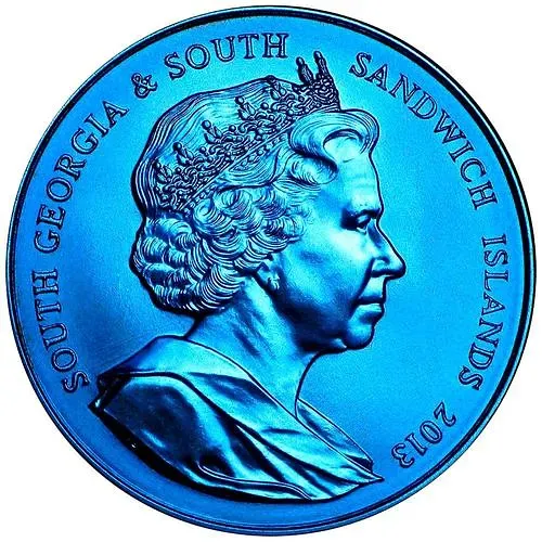 2 фунта 2013, Синий кит [Южная Георгия и Южные Сандвичевы Острова]