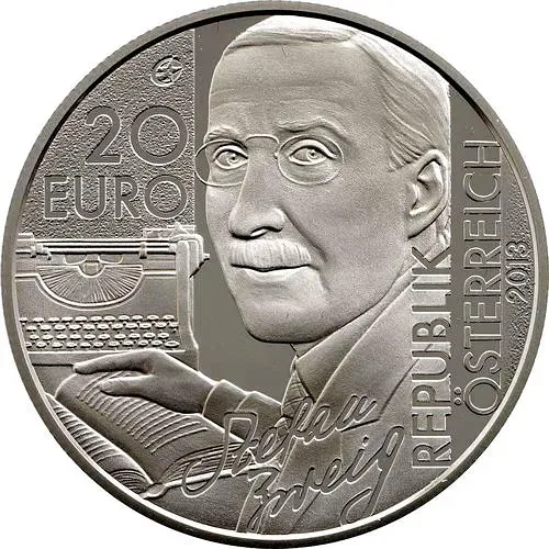 20 евро 2013, Стефан Цвейг [Австрия]