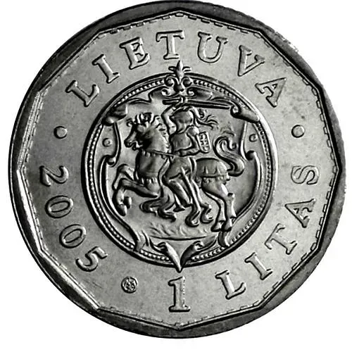 1 лит 2005, Дворец правителей Великого княжества Литовского [Литва]