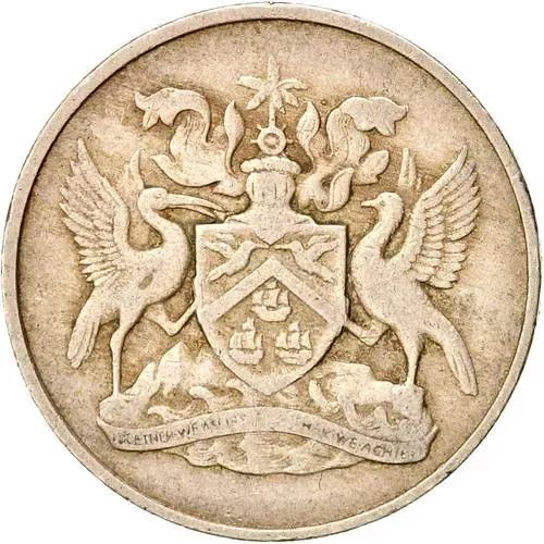 25 центов 1966 [Тринидад и Тобаго / Тринидад]