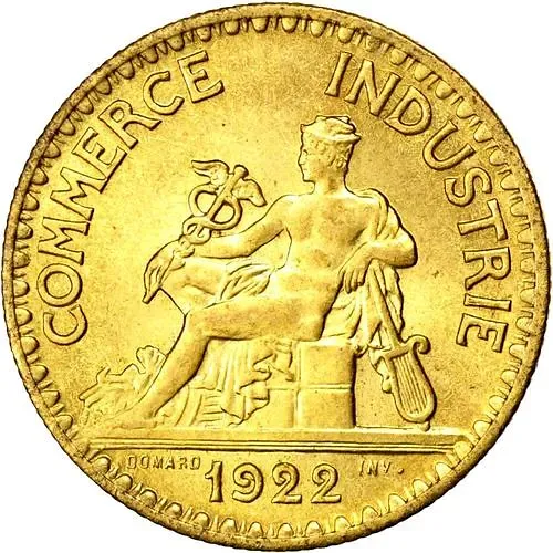 2 франка 1922 [Франция]