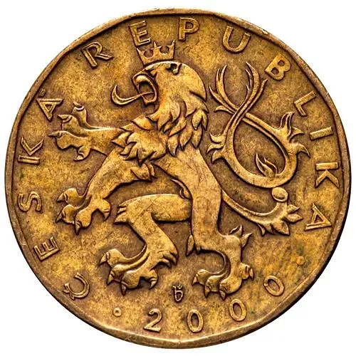 20 крон 2000, Смена тысячелетия - 2000 год [Чехия]