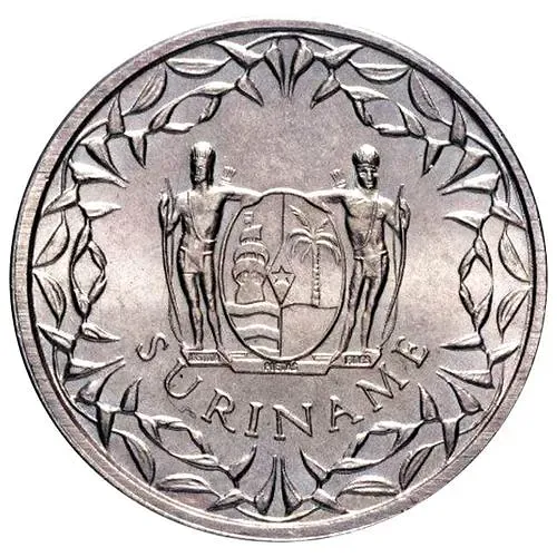 25 центов 1962 [Суринам]