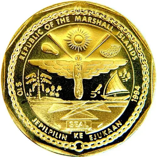 10 долларов 1994, Avro Lancaster [Маршалловы Острова]