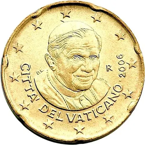 20 евроцентов 2006-2007 [Ватикан]