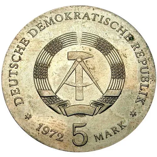5 Mark 1972, Brahms [Germany / GDR]