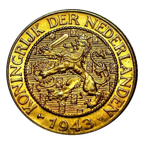 1 цент 1943 [Суринам]