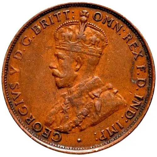 1 пенни 1935 [Австралия]