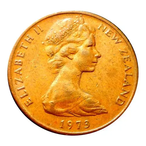 2 цента 1973 [Новая Зеландия]