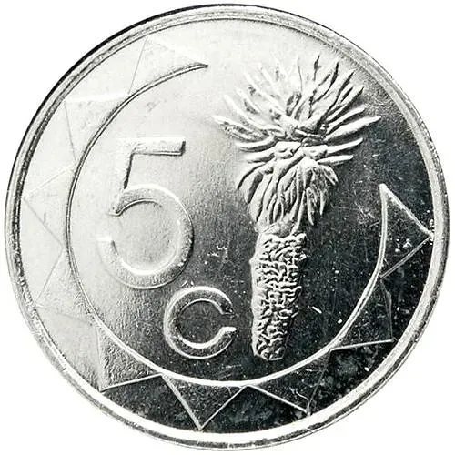 5 Cents 1993, Regular Strike Namibia [Namibia]