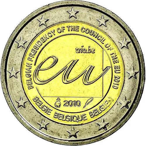 2 евро 2010, Председательство Бельгии в Европейском Союзе [Бельгия]