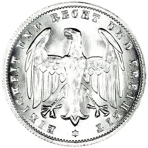 500 марок 1923, F, знак монетного двора "F" — Штутгарт [Германия]